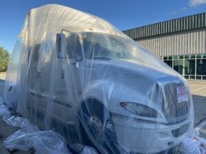bed bug fumigation to semi-truck Bed Bug Control KC